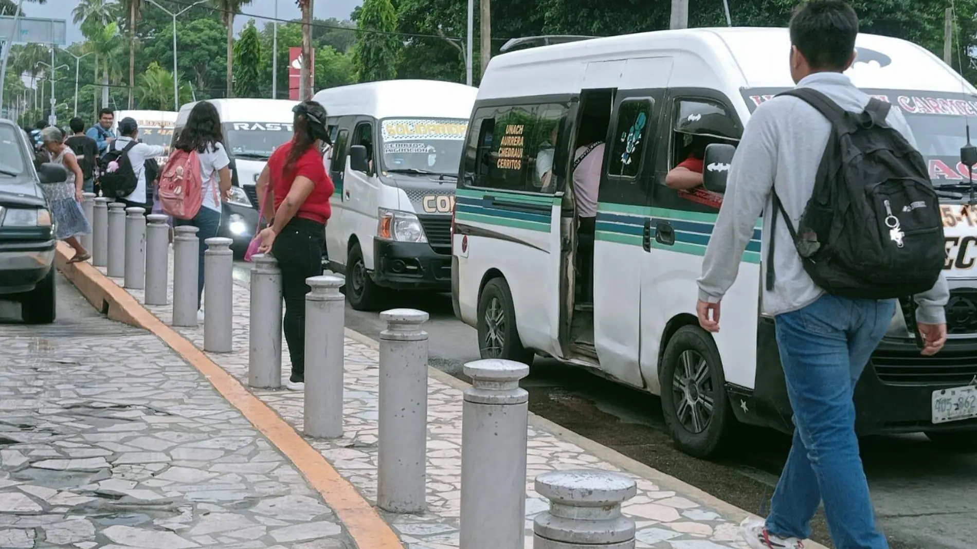 parada de colectivos